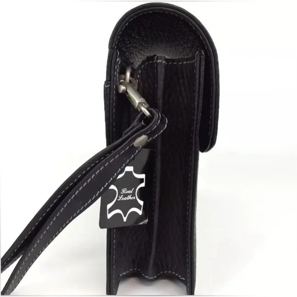 NWT Burberrys Leather Clutch with COA Collectors ItemC - Picture 4 of 11